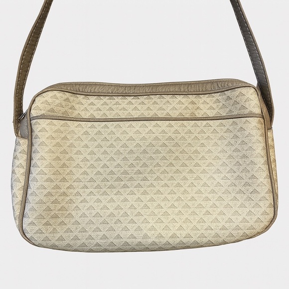 Liz Claiborne Classic Tan Purse Shoulder Bag – Retro 1980s Style - Picture 2 of 3